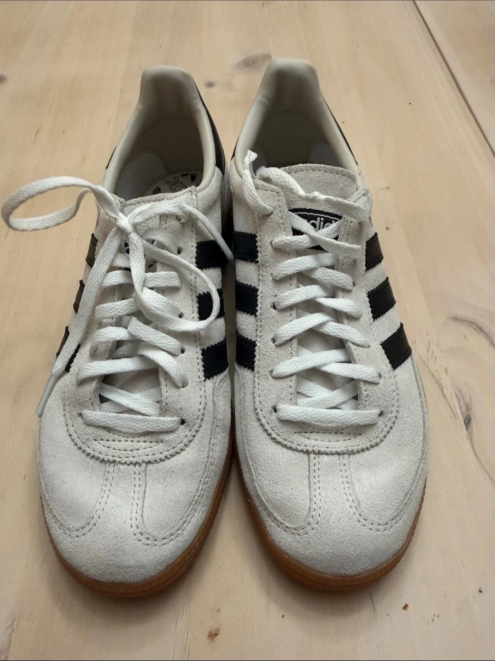 adidas Spezial White Black Gum Suede Sneakers